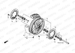 F-10 FRONT WHEEL