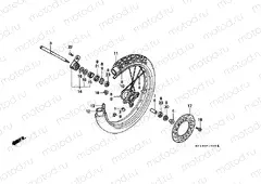 F-10 FRONT WHEEL