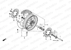 F-10 FRONT WHEEL