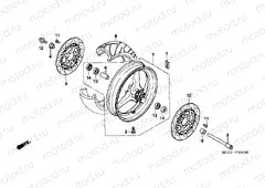F-10 FRONT WHEEL