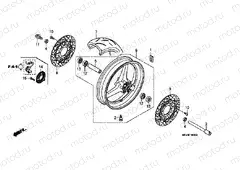 F-10 FRONT WHEEL