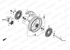 F-10 FRONT WHEEL