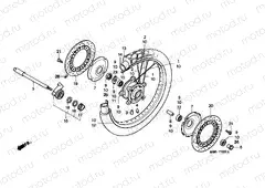 F-10 FRONT WHEEL