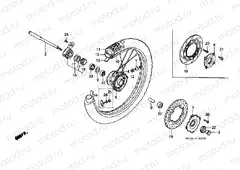 F-10 FRONT WHEEL