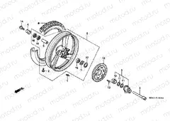 F-10 FRONT WHEEL