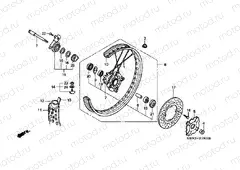 F-10 FRONT WHEEL