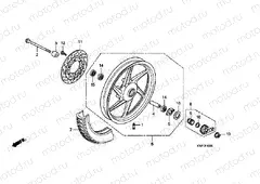F-10 FRONT WHEEL