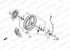 F-10 FRONT WHEEL