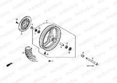 F-10 FRONT WHEEL