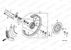 F-10 FRONT WHEEL