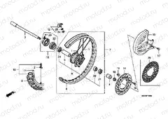 F-10 FRONT WHEEL
