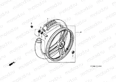 F-10 FRONT WHEEL