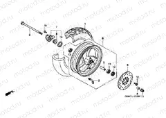 F-10 FRONT WHEEL