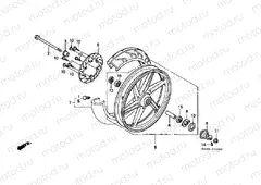 F-10 FRONT WHEEL