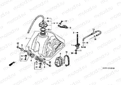 F-10 FUEL TANK (XR70RV / W / X / Y)