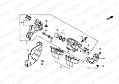 F-10 REAR BRAKE CALIPER