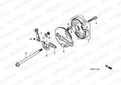 F-10 REAR BRAKE PANEL