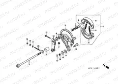 F-10 REAR BRAKE PANEL
