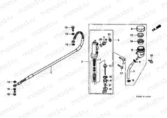 F-10 REAR MAIN BRAKE CYLINDER