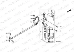 F-10 REAR MASTER CYLINDER