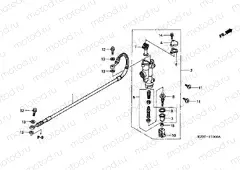 F-10 REAR MASTER CYLINDER