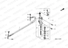 F-10 REAR MASTER CYLINDER