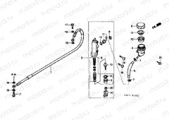 F-10 REAR MASTER CYLINDER