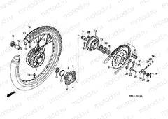 F-10 REAR WHEEL