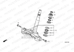 F-10 STEERING STEM