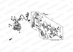 F-11-1 FRONT BRAKE CALIPER (ST1100AN / AP / AR)
