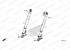 F-11-1 FRONT FORK CBR1000SP