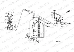 F-11-1 REAR MASTER CYLINDER (CBR600RA)