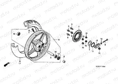 F-11-1 REAR WHEEL (SI)
