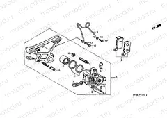 F-11-2 REAR BRAKE CALIPER (3)
