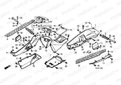F-11 FLOOR PANEL / CENTER COVER (FES1253-5) (FES1503-5)