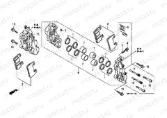 F-11 FRONT BRAKE CALIPER