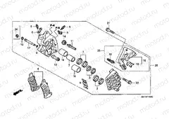 F-11 FRONT BRAKE CALIPER (R)