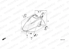 F-11 FRONT FENDER
