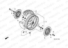 F-11 FRONT WHEEL