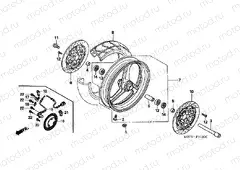 F-11 FRONT WHEEL