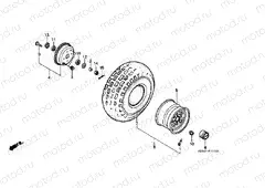 F-11 FRONT WHEEL