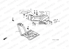 F-11 MAIN PIPE COVER / CRANKSHAFT PROTECTOR