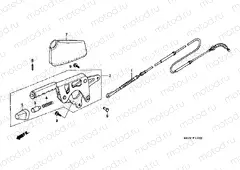F-11 PARKING BRAKE BRAKE LEVER