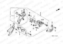 F-11 REAR BRAKE CALIPER