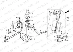 F-11 REAR BRAKE MASTER CYLINDER