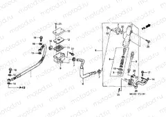 F-11 REAR BRAKE MASTER CYLINDER