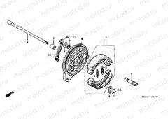 F-11 REAR BRAKE PANEL