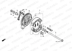F-11 REAR BRAKE PANEL