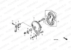 F-11 REAR BRAKE PANEL