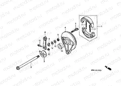F-11 REAR BRAKE PANEL